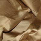 Designer SILK drapery fabric 1 Yard GOLD RICH RaRe