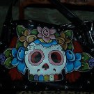 TATTOO handbag purse DAY of the DEAD Skull sailor Kahlo custom handmade tattoos