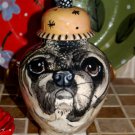 Custom Pet urn for ashes PUG DOG cremation urns SMALL ash pugs sml dogs RaRe