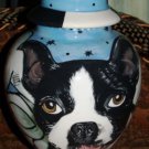 Custom Boston Terrier Pet URN DOG cremation ANY BREED m
