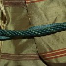 ITALIAN Designer cording trim 1 3/4 YARDs greens detail