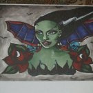 Small Limited Edition s/n Tattoo BRIDE of Frankenstein print from the artist