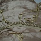 ITALIAN Designer cording trim 1 1/2 YARDs beige cream