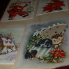Vintage Greeting cards 1950s SCRAPBOOK Valentines Christmas Anniversary Epherma