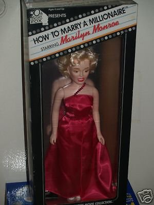 20th Century Fox Marilyn Monroe Doll 1982 RARE MIB PINK