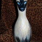 Tattoo PAINTED Bowling Pin of your pet siamese cat portrait DOG domestic breeds