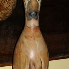 Custom Hand PAINTED Bowling Pin dog portrait of ANY BREED REAL bowling pin dogs