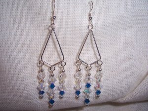 Swarovski AB Crystal Earring