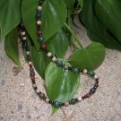 Bloodstone and multi stone Sterling Silver necklace by A Touch of Earth