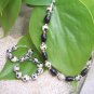 Dalmation Jasper Sterling Silver Hoop earrings by A Touch of Earth