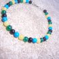 Howlite Jade Blackstone Sterling Silver Childrens bracelet by A Touch of Earth