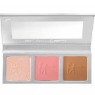 It Cosmetics CC+ RADIANCE PALETTE Brightening pwdr, matte blush & matte bronzer