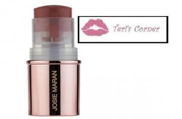 Josie Maran Argan color stick LOVE, a baby rose shade MINI (for Cheeks and Lips)
