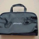 Philosophy Black Travel / Cosmetics Bag - Brand New!