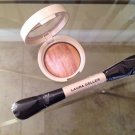 Laura Geller Baked Brulee Highlighter in Honey Lavender & Double Ended Brush