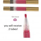 2 Mally Beauty High Shine Liquid Lipstick PERFOIS PINK, a beautiful pink!