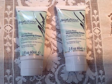 2 Nick Chavez Yucca Root Shampooing Cream - 2 oz. Travel size each tube