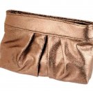 BareMinerals Bronze Cosmetics Bag / Clutch!  Adorable!  Bare Escentuals