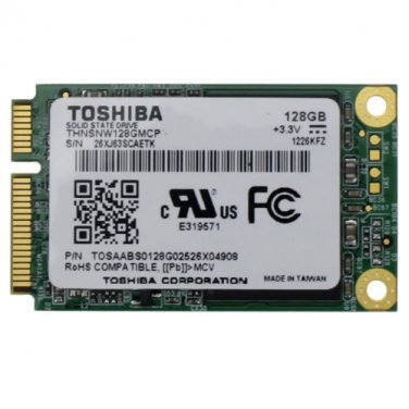 TOSHIBA SOLID STATE DRIVE THNSNW128GMCP - mSATA 128G