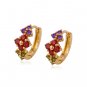 Gold Filled Earrings with Swarovski cristal
