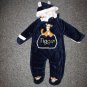 0-3 Month Infant Disney Tiger Snowsuit Navy