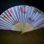 Chinese Fan Vintage Tradition Decorative Silk Handheld Bamboo Folding collection