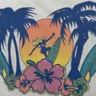 2 Metro Girl Sport White Summer Tank Top Blouse Shirt Surfer 100%Cotton Sz-S NWT