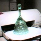 Early 1990's Fenton Sea Mist Green Opal. Bell...mint