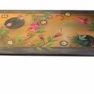 Coffee Table with Floral Design