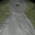 Gap Designed & Crafted White   dress size Small NWT
