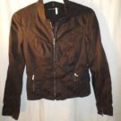 LUISA CERANO Jacket brown retail price is $635.00 Sz 8 New NWOT