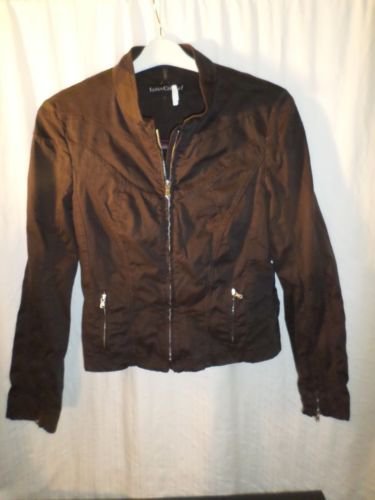 LUISA CERANO Jacket brown retail price is $635.00 Sz 8 New NWOT