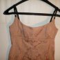 NWT Women's GUESS Sleeveless Dress Size 4 retail $138 50% off peach
