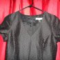 NWT Banana Republic Seamed Fit and Flare Dress, Black, sz 4