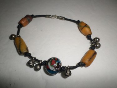 African Trade Bead Bracelet Antique and Vintage Beads