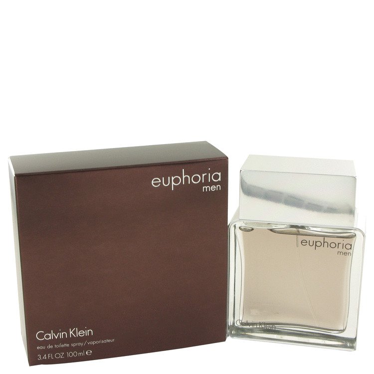 3.4 oz EDT Euphoria Cologne by Calvin Klein for Men