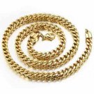 56cm Cool Men's Stainless Steel Chain Short Necklace 2 Colours