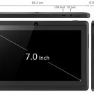 7 inch Q8 Android 4.4 Tablet PC with WVGA Screen 1.5GHz Dual Cameras WiFi  A23 Cortex-A7 Dual Core