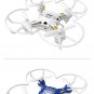 FQ777-124 Pocket Drone 4CH 6Axis Gyro Quadcopter With Switchable Controller RTF