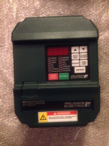 RELIANCE ELECTRIC GV3000/SE AC DRIVE 3HP, 3V4160