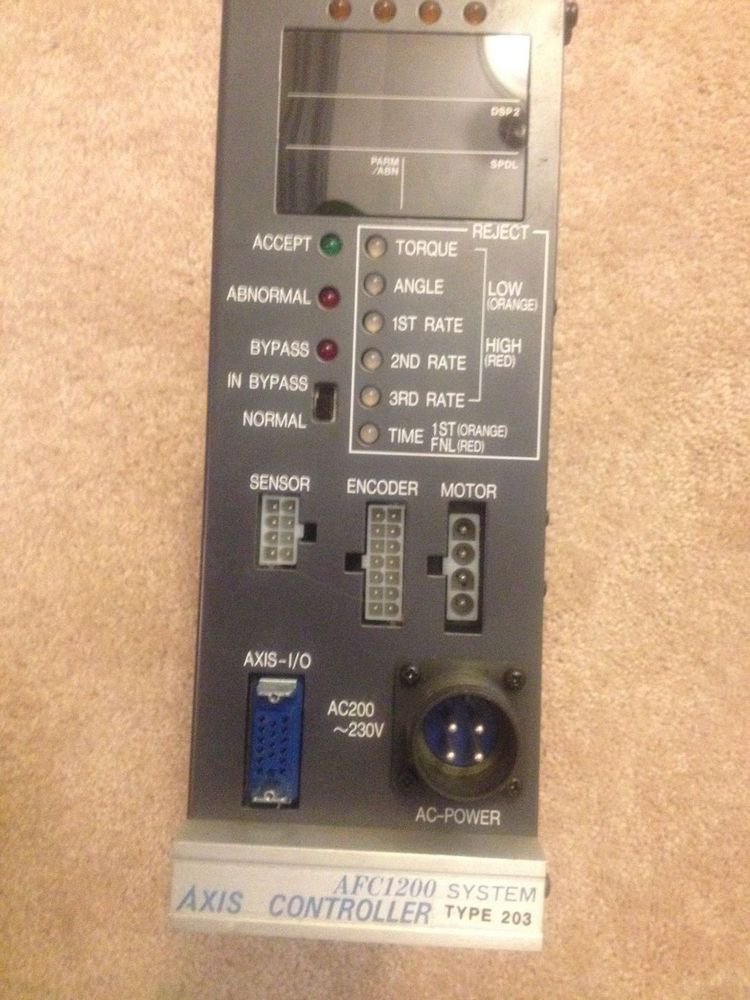 FEC AXIS203 AXIS 203 CONTROLLER DRIVE AFC1200 SYSTEM