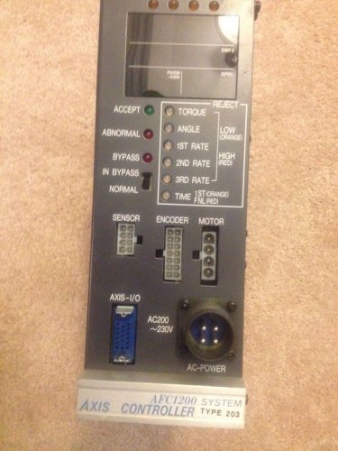 FEC AXIS203 AXIS 203 CONTROLLER DRIVE AFC1200 SYSTEM