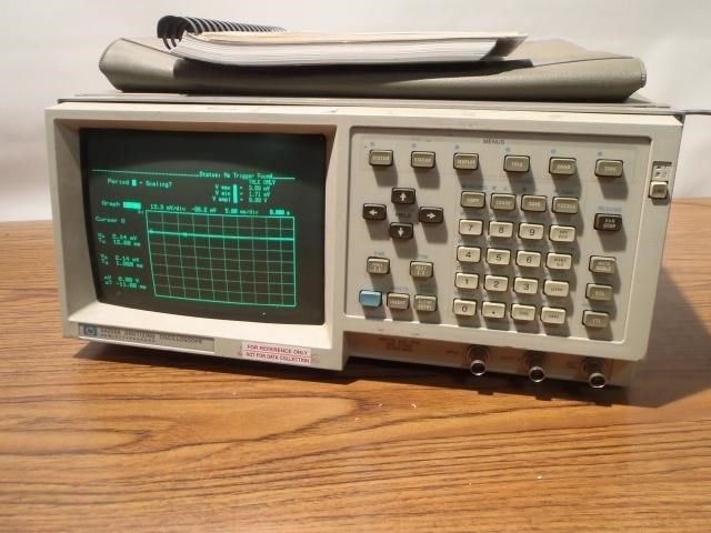 Hp Agilent 54200A 2 Channel Digitizing Oscilloscope 200MSa/s - 499MSa/s, Digita
