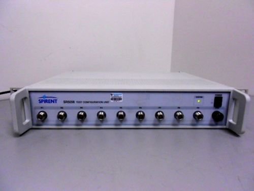 Spirent SR5058 CDMA PLTS Test Configuration Unit