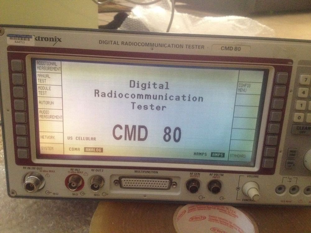 Rohde & Schwarz CMD80 Digital Radiocommunication Tester lots of opts
