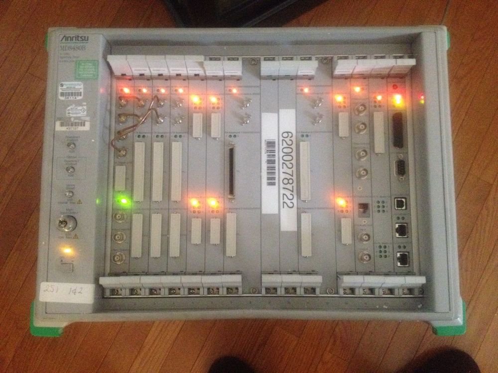ANRITSU MD8480B W-CDMA Signaling Tester /CARDS MODULES & COMPUTER.