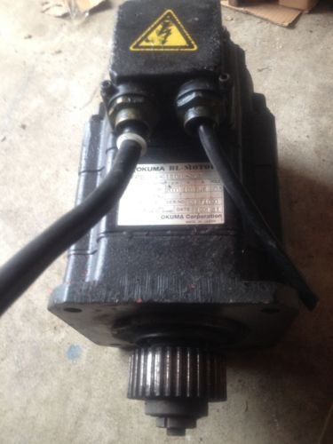OKUMA BL-MH101E-20T BL MOTOR W/ ER-FC-2048D ENCODER BLMH101E20T OKUMA LR-15