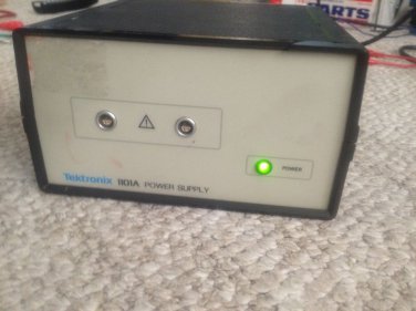 TEKTRONIX 1101A DUAL PROBE POWER SUPPLY OSCILLOSCOPE GOOD WORKING