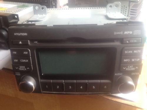 2008-2010 Hyundai Sonata AM FM CD Radio Player OEM A-200NFU