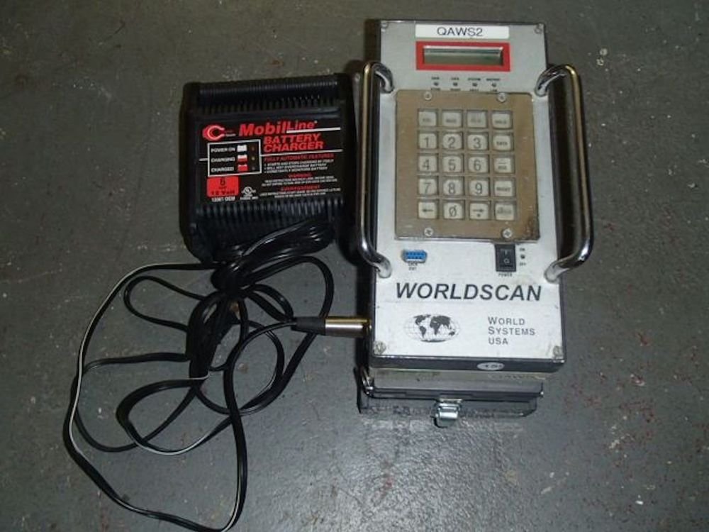 World Systems Worldscan V Coating Weight Analyzer QAWS2